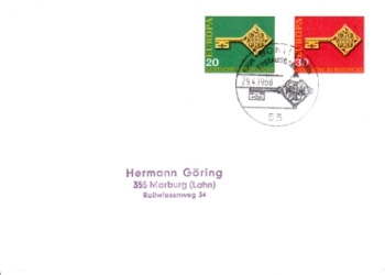 D FDC 0559 / 0560 ● - 1968 04 001